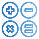 Calculadora Calcular Botones Icon