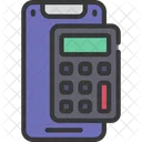 Calculadora Movel Celular Telefone Ícone