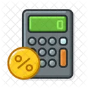 Calculadora por ciento  Icono