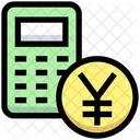 Calculadora De Yuan Calculadora De Ienes Iene Ícone