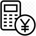 Calculadora De Yuan Calculadora De Ienes Iene Ícone