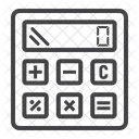 Calcular Calculadora Finanzas Icono