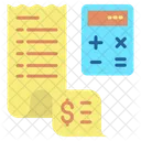 Calcular Fatura Calculo De Fatura Calcular Fatura Ícone