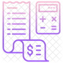 Calcular Fatura Calculo De Fatura Calcular Fatura Ícone