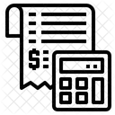 Calcular conta  Ícone