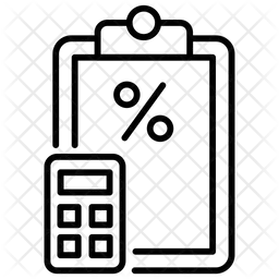 Calcular taxa  Ícone