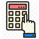 Calculation Calculator Maths Icon