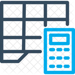 계산 테이블  아이콘