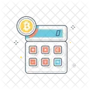 Calculateur de bitcoins  Icône