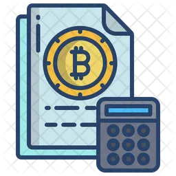 Calculateur de bitcoins  Icône