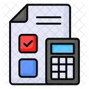 Calculating Calculation Voting Icon