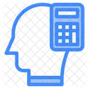 Calculating Mind Thought Icon