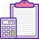 Calculation Business Plan Icon