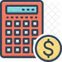 Calculation Banking Editable Icon
