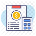 Calculator Accounting Finance Icon