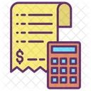 Calculation Bill Calculate Bill Invoice Calculation Icon