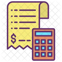 Calculation Bill  Icon