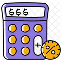 Calculation Discount Calc Symbol Arithmetic Icon