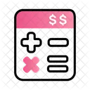 Calculation Accounting Mathematics Icon