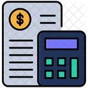 Money Calculator Report Icon