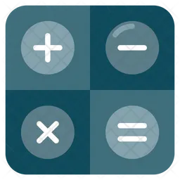 Calculation Sign  Icon