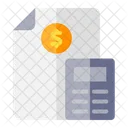 Calculations Calculator Accounting Icon