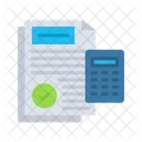 Calculations Calculator Accounting Icon