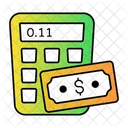 Calculations Accounting Budget Icon