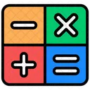 Calculations Maths Accounting Icon