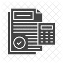 Calculations Calculator Accounting Icon