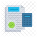 Calculations Calculator Accounting Icon