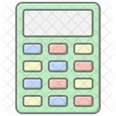 Calculator Awesome Lineal Color Icon Icône