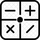 電卓、計算、数学 アイコン