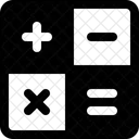 계산기 수학 숫자 아이콘