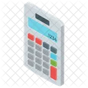 Mathematical Tool Calculator Calculating Device Icon