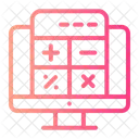 Calculator Calculating Icon