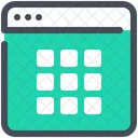 Calculator Menu Page Browser Icon