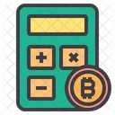 Calculator Money Bitcoin Cryptocurrency Calculator Bitcoin Icon