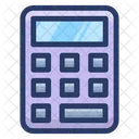Calculator Adding Device Number Cruncher Icon