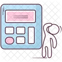 Calculator Estimator Accounting Machine Icon