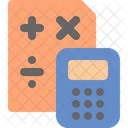 Calculator Count Math Icon