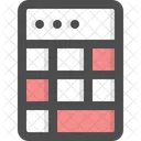 Calculator Calculating Math Icon