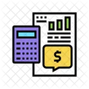 Calculator Counting Investment Icon