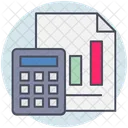 Business Calculator Report Icon