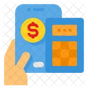 Financial Mobile Payment Icon