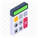 Calculator Adding Machine Taxation Icon