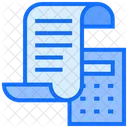 Calculator File Document Icon