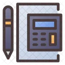 Calculator Accounting Ledger Icon