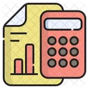 Budget Calculator Accounting Icon