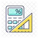 Calculator Mathematics Formal Icon
